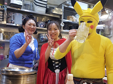 アルバイト、パートさん募集!年齢不問!時給1100円以上!未経験者歓迎!